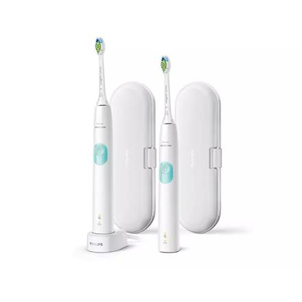 Philips Electric toothbrush HX6807/35 Sonicare ProtectiveClean 4300 Rechargeable For adults Number of brush heads included 2 Number of teeth brushing modes 2 White/Mint