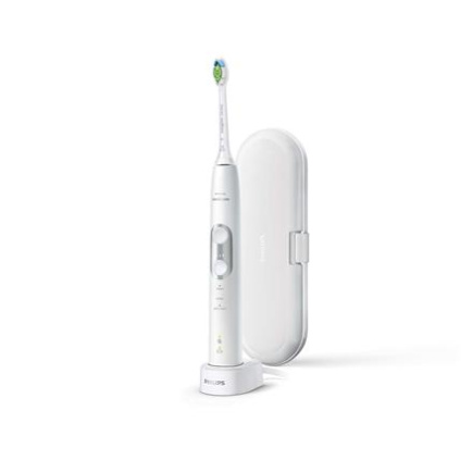 Philips | Sonicare ProtectiveClean 6100 Electric Toothbrush | HX6877/28 | Rechargeable | For adults | Number of brush heads included 1 | Number of teeth brushing modes 3 | Sonic technology | White