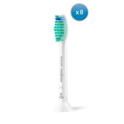 Philips Replacement brush heads | HX6018/87 Sonicare ProResults | Heads | For adults | Number of brush heads included 8 | Black