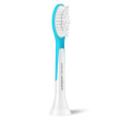 Philips Replacement brush heads | HX6042/90 Sonicare | Heads | For kids | Number of brush heads included 2 | White/Blue