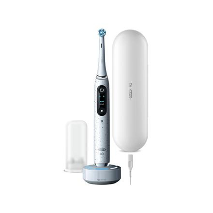 Oral-B | Electric Toothbrush | iO10 Series | Rechargeable | For adults | Number of brush heads included 1 | Number of teeth brushing modes 7 | Stardust Valge