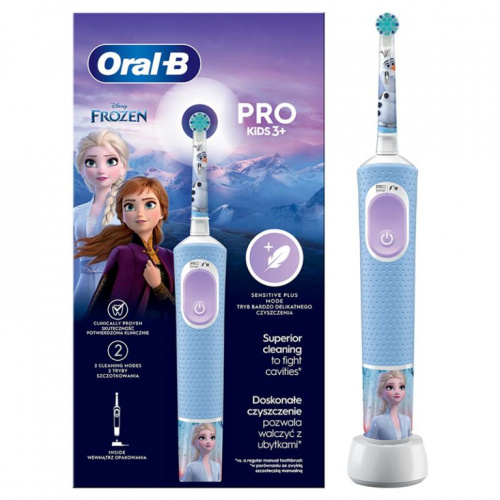 Braun Oral-B Vitality PRO Kids, Frozen - Elektriline hambahari / D103FROZEN