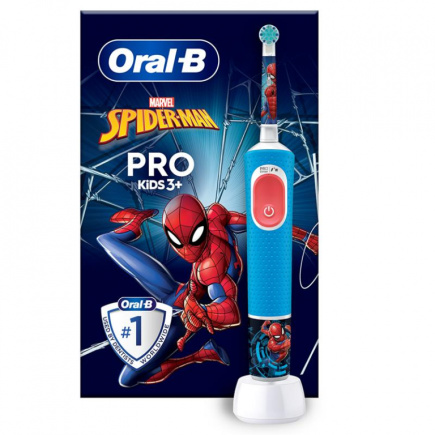 Braun Oral-B Vitality PRO Kids, Spiderman - Elektriline hambahari / D103SPIDERMAN