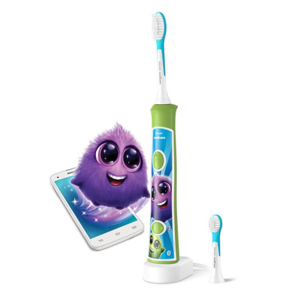 Philips Sonicare For Kids, roheline - Elektriline hambahari / HX6352/11