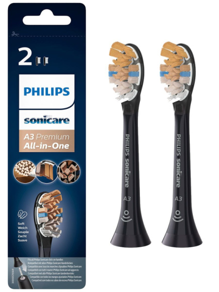Philips A3 Premium All-in-One Standard sonic toothbrush heads HX9092/11