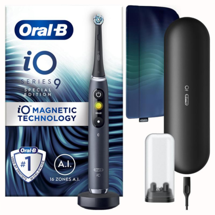 Braun Oral-B iO9 Must Special Edition, must - Elektriline hambahari / IO9BLACK.SPEC