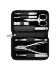 Zwilling Twinox Travel Set - Black Leather Case, 8 Pieces - Black