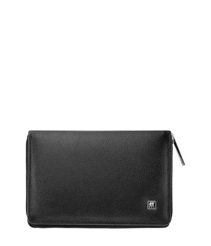 Zwilling Twinox Travel Set - Black Leather Case, 8 Pieces - Black