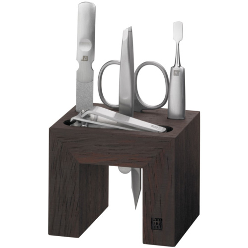 Zwilling Twinox Spa Manicure Set – 5 pieces, wood
