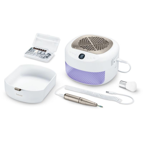 Beurer StudioNails Pro, 3-ühes, valge - Maniküüri-pediküürikomplekt / MP200