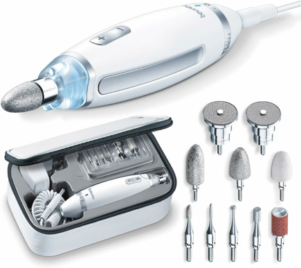 Beurer MP 62 Set Silver, Valge