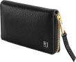 ZWILLING Twinox Gold Edition manicure set 97747-004-0 - Black leather case 3 pieces - Black