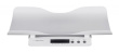Esperanza EBS017 Children's scales for infants 2in1 White 6 mm tempered safety glass platform