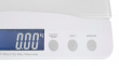 Esperanza EBS017 Children's scales for infants 2in1 White 6 mm tempered safety glass platform