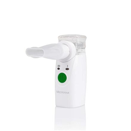 Medisana | Ultrasonic Inhalator, Mini | IN 525 | High efficiency through innovative micro-membrane nebulisation (mesh technology) with ultrafine droplets. Automatically switches off when the tank is empty. Particularly effective through high respirable