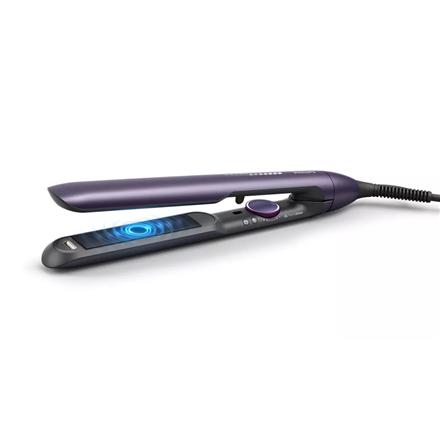 Philips | Hair Straitghtener | BHS752/00 | Warranty 24 month(s) | Ceramic heating system | Ionic function | Display LED | Temperature (min)  °C | Temperature (max) 230 °C | Number of heating levels 12 | Metallic Dark Purple