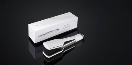 GHD Duet Style Straightening iron Steam White