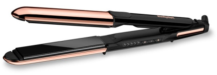 BaByliss Straight & Curl Brilliance Curling iron Warm Must, Rose 48 W 3 m