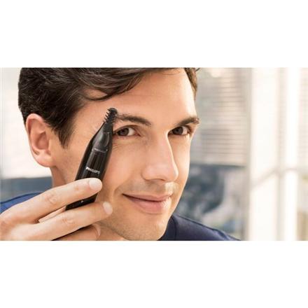 Philips | Nose and Ear Trimmer | NT1650/16 | Nose Hair Trimmer | Wet & Dry | Black
