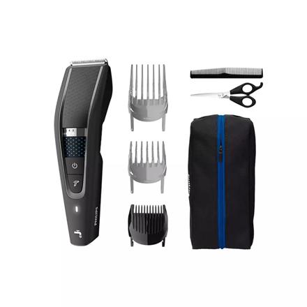 Philips | Series 5000 Beard and Hair Trimmer | HC5632/15 | Cordless or corded | Number of length steps 28 | Step precise 1 mm | Black