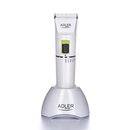 Adler | Hair clipper | AD 2827 | Cordless or corded | Number of length steps 4 | White