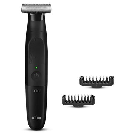 Braun | Beard Trimmer and Shaver | XT3100 | Cordless | Number of length steps 3 | Black