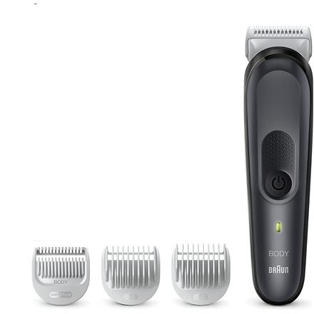 Braun | Body Groomer | BG3350 | Cordless and corded | Black/Grey