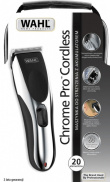 Hair clipper WAHL Chrome Pro Cordless 09649-1316 Silver, Black