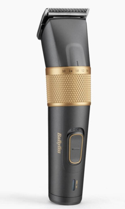 BaByliss E987E hair trimmers/clipper Gold, Granite 8 Lithium-Ion (Li-Ion)