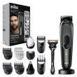 Braun | 17-in-1 Multi-grooming Style Kit | MGK7491 | Cordless | Number of length steps 13 | Grey