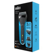 Braun | Shaver with Trimmer | Shave&Style 310BT | Cordless | Wet & Dry | Number of length steps 5 | Must/Blue