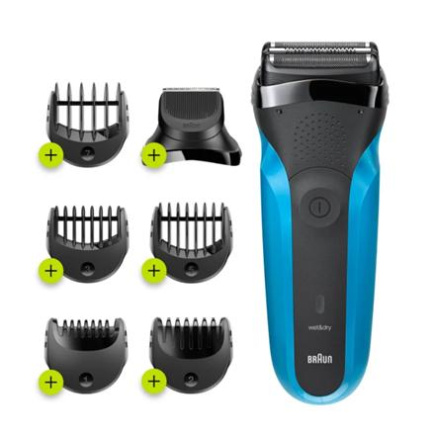 Braun | Shaver with Trimmer | Shave&Style 310BT | Cordless | Wet & Dry | Number of length steps 5 | Must/Blue