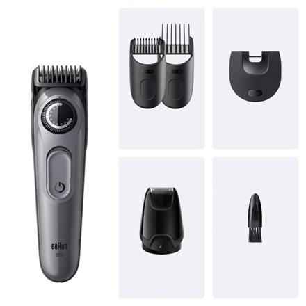 Braun Beard Trimmer | Series 3 BT3560 | Cordless | Number of length steps 40