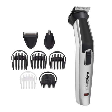 BaByliss 8-in-1 Titanium Silver, Черный Nickel-Metal Hydride (NiMH)