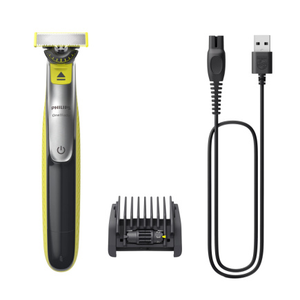 Philips Oneblade QP2734/23, 360 blade, 5-in-1 comb (1,2,3,4,5 mm), 60 min run time/4hour charging Philips Oneblade QP2734/23, 360 blade, 5-in-1 comb (1,2,3,4,5 mm), 60 min run time/4hour charging