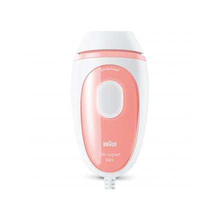 Braun | Epilator | PL1000 Silk-expert Mini IPL | Bulb lifetime (flashes) 300.000 | Number of power levels 3 | White/Pink 374879