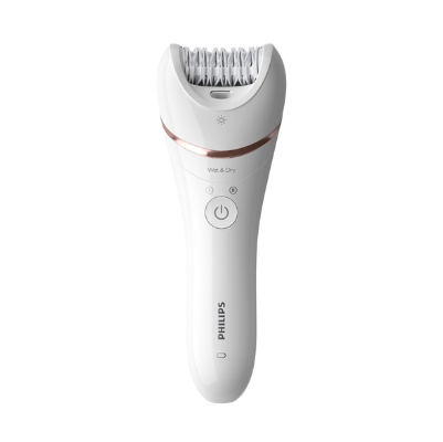 Philips Satinelle Advanced Wet & Dry epilator BRE740/10 For legs and body, Cordless, 9 accessories