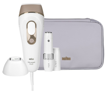 Braun Silk-expert Pro L5156 Hair removal device White, gold