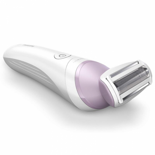 Philips Lady Shaver Series 6000, märg- ja kuivkasutus, valge/lilla - Juhtmevaba raseerija / BRL136/00