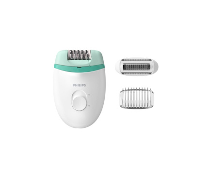 Philips Satinelle Essential BRE245/00 epilator Green, White