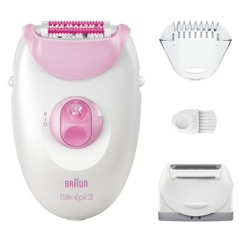 Braun Silk-épil 3 3-031 20 tweezers Pink, White