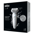 Braun Silk-épil 9 BR2-225328 epilator 40 tweezers Grey, White
