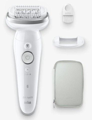 Braun Silk-épil 9 BR2-225328 epilator 40 tweezers Grey, White