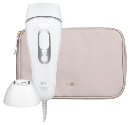 Braun Silk-expert Pro Silk expert Pro 3 PL3133 Intense pulsed light (IPL) Silver, White