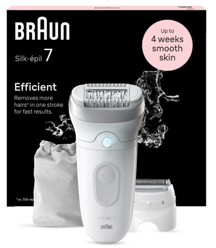 Braun Silk-épil 7 7-041 Grey, Valge