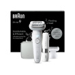 Braun Epilator | SES9-341 Silk-épil 9 | Operating time (max) 50 min | Number of power levels 2 | Wet & Dry | Valge
