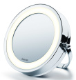 Beurer BS 59 makeup mirror Freestanding Round Silver
