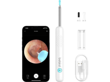 Bebird R1 White | Otoscope with Ear Cleaning Camera | 1080p, 180mAh