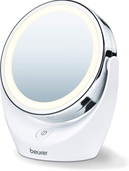 Beurer BS 49 makeup mirror Freestanding Round Valge