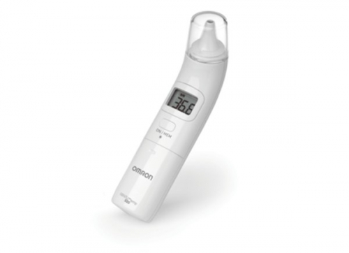 Omron Gentle Temp 520 Contact White Ear